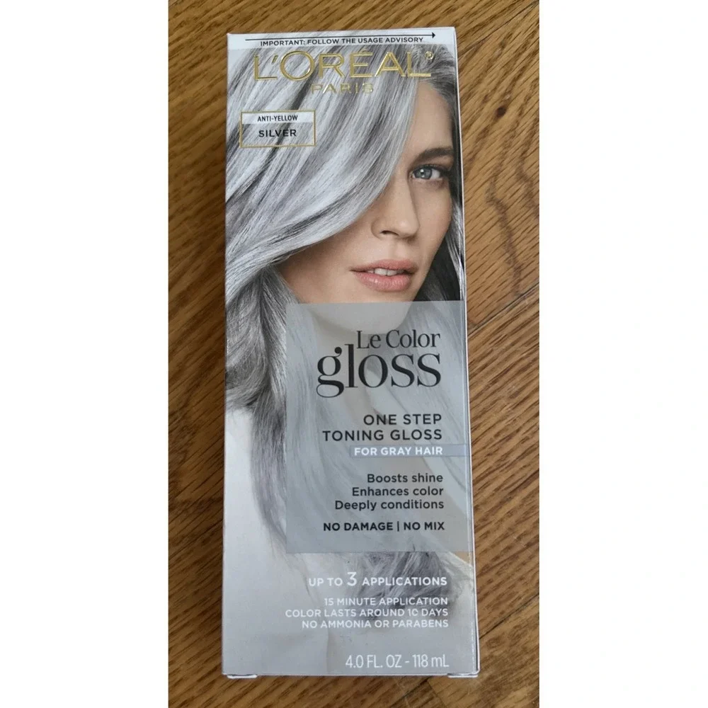 L'OREAL Paris Le Color Gloss Toning Hair Gloss For Gray Hair